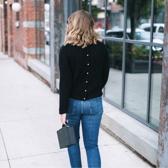 Sézane Gaspard Cardigan Noir - Picture 3 of 4